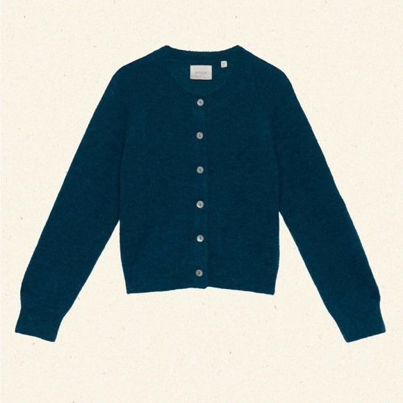 Doen Petra Sweater - Teal - Small - Picture 3 of 8